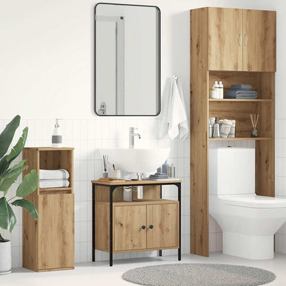 vidaXL Bathroom Sink Cabinet Artisan Oak 60x30x60 cm Engineered Wood 1