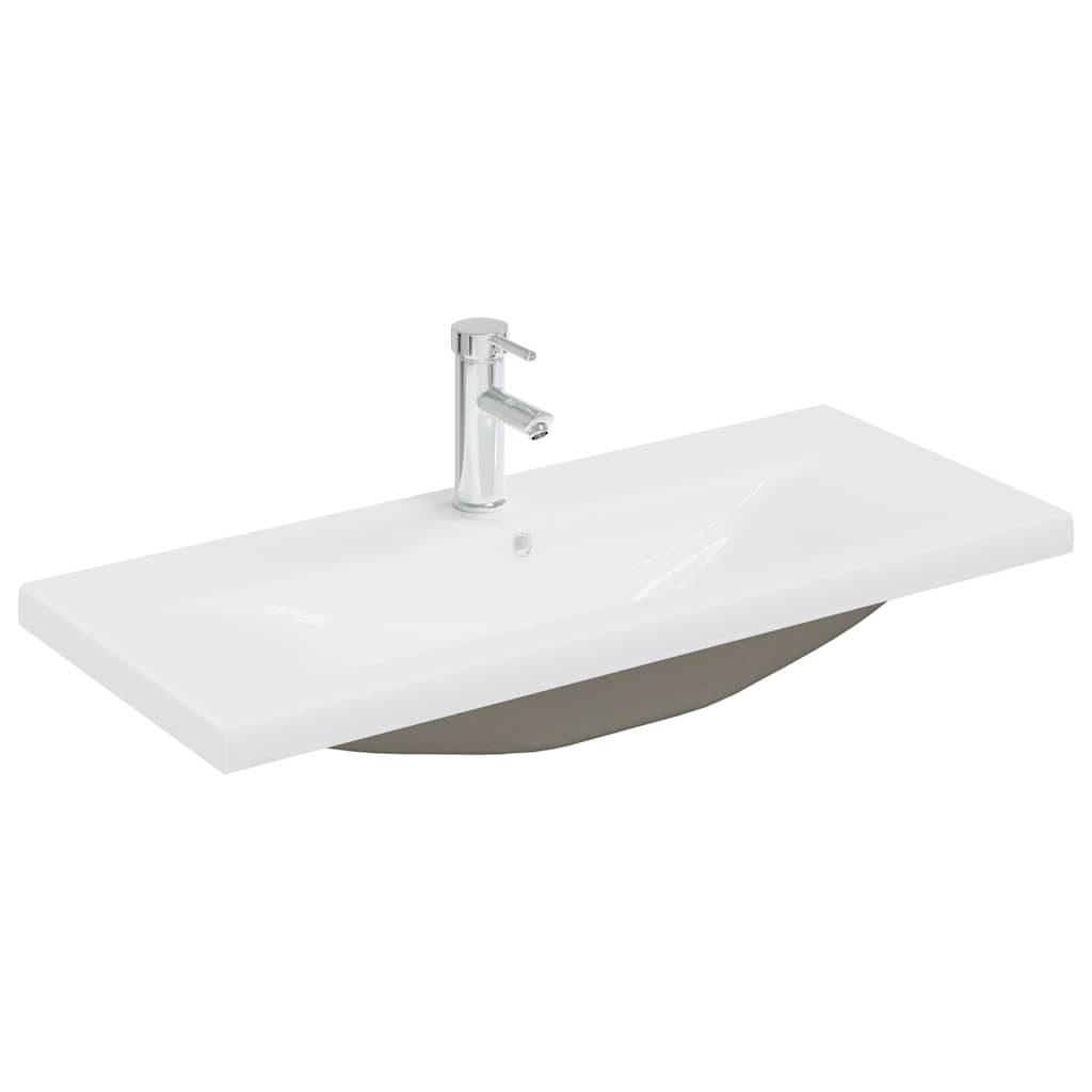 Bathroom Furniture Set Engineered Wood 90 x 38.5 x 46 cm Old wood
