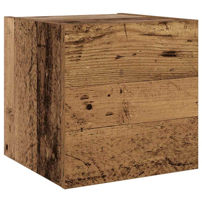 6 Piece TV Cabinet Set Engineered Wood Width 160 cm Old wood