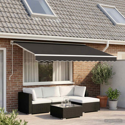 vidaXL Awning Canopy Replacement for 4x2 m Polyester
