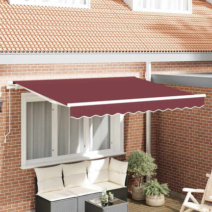 vidaXL Awning Canopy Replacement for 3.5x2 m Burgundy Red Polyester 1