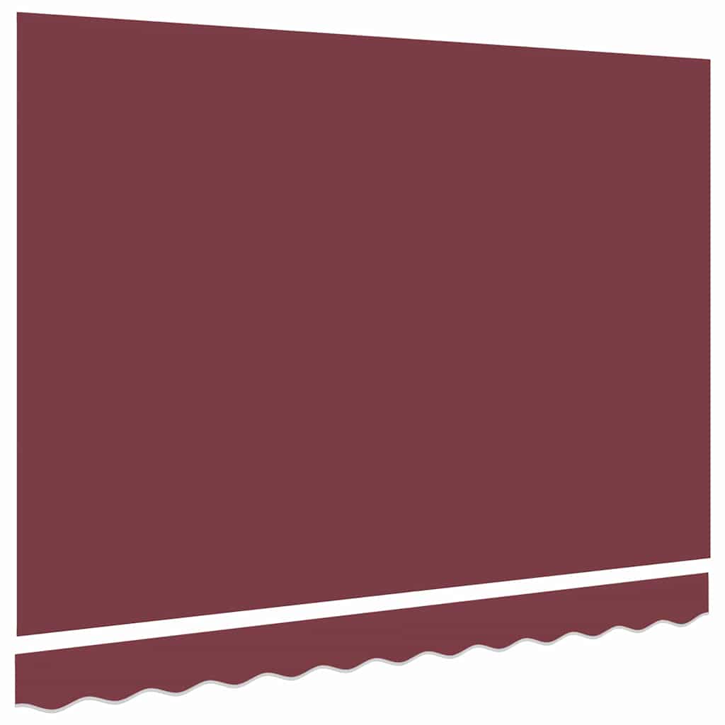 vidaXL Awning Canopy Replacement for 3.5x2 m Burgundy Red Polyester 4