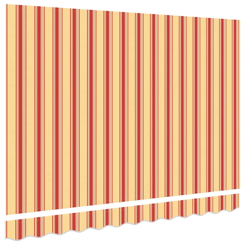 vidaXL Awning Canopy Replacement for 3.5x2 m Yellow & Orange Stripe 4