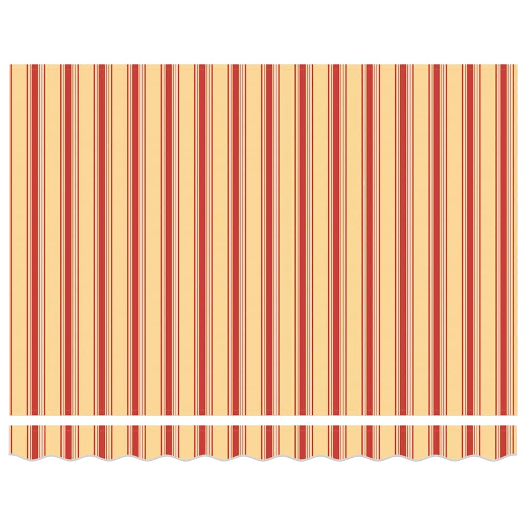 vidaXL Awning Canopy Replacement for 3.5x2 m Yellow & Orange Stripe 5
