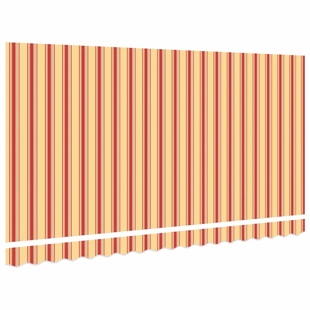 vidaXL Awning Canopy Replacement for 4x2 m Yellow & Orange Stripe 4