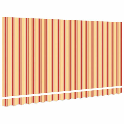 vidaXL Awning Canopy Replacement for 4x2 m Yellow & Orange Stripe 4