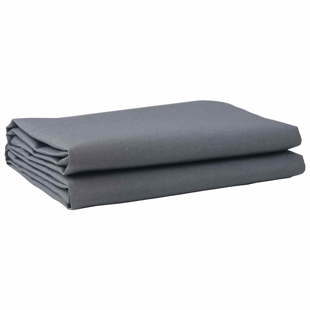 vidaXL Awning Replacement Fabric Anthracite 1000 x 160 cm Polyester 1
