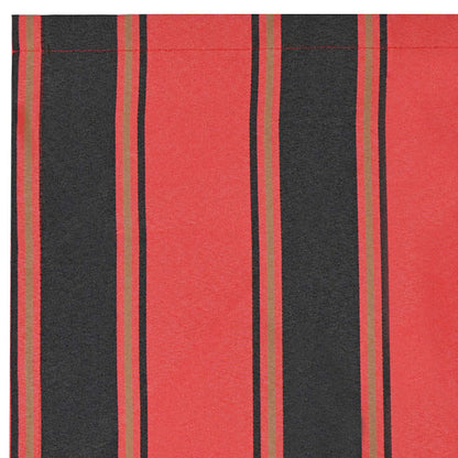 vidaXL Awning Replacement Fabric Orange and Black 1000 x 160 cm 4