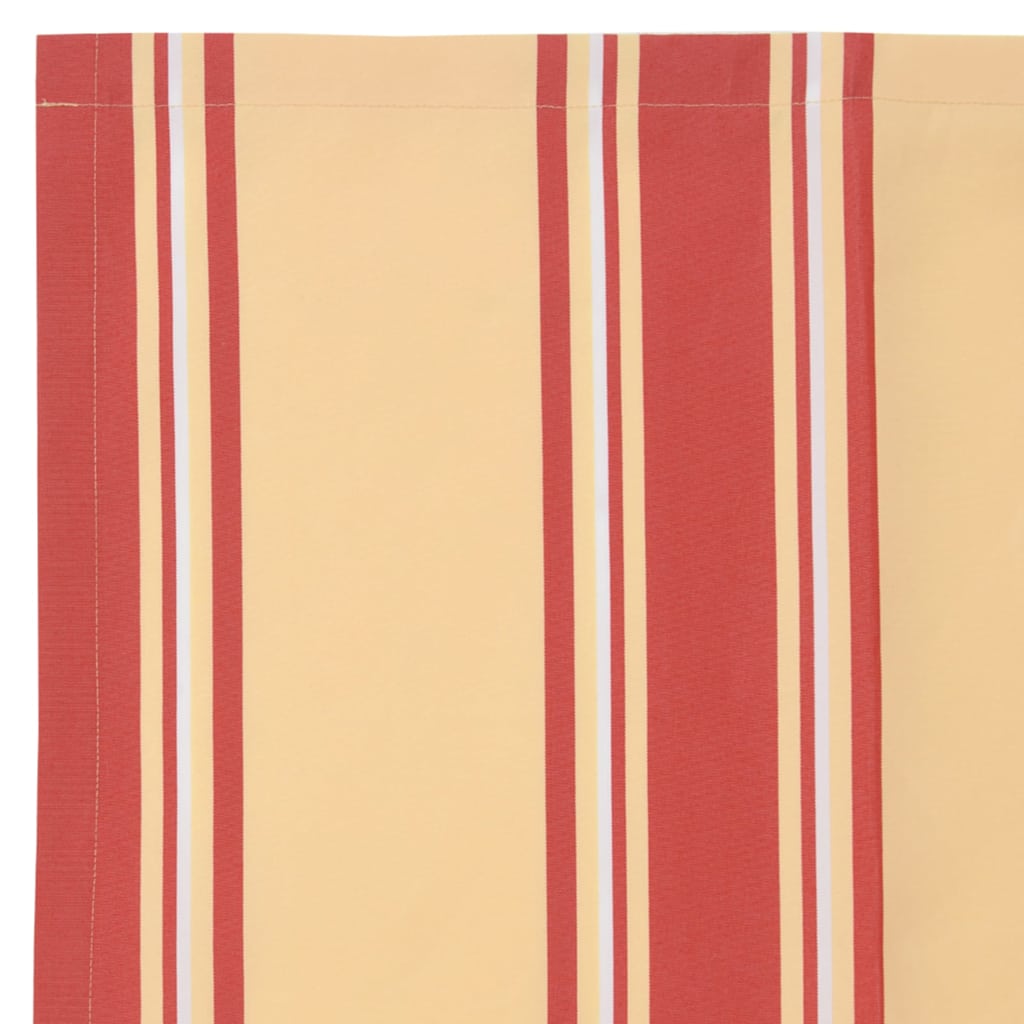 vidaXL Awning Replacement Fabric Yellow and Orange 1000 x 160 cm 4