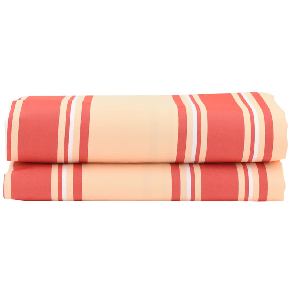 vidaXL Awning Replacement Fabric Yellow and Orange 1000 x 160 cm 2