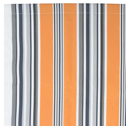vidaXL Awning Replacement Fabric Blue and Orange 1000 x 160 cm 4