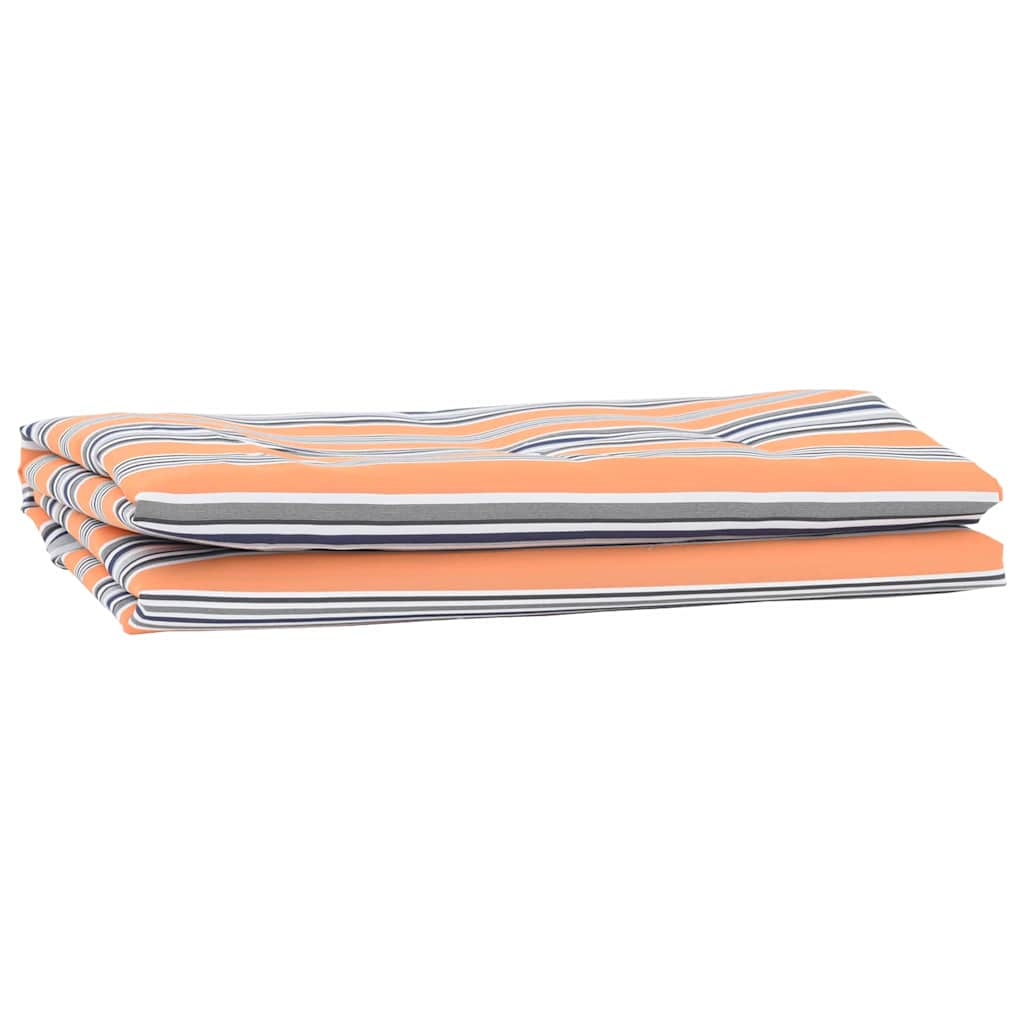 vidaXL Awning Replacement Fabric Blue and Orange 1000 x 160 cm 1