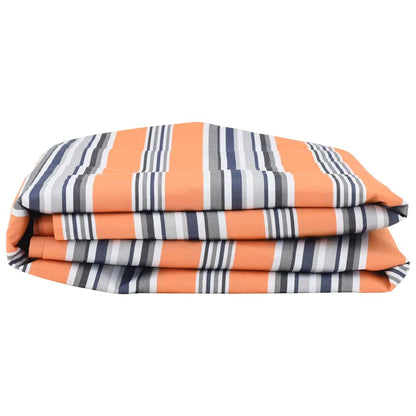vidaXL Awning Replacement Fabric Blue and Orange 1000 x 160 cm 3