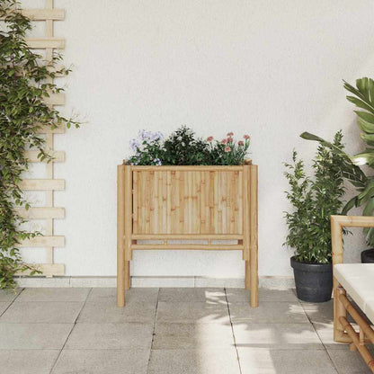 vidaXL Raised Bed Brown 70 x 35 x 70 cm Bamboo 3