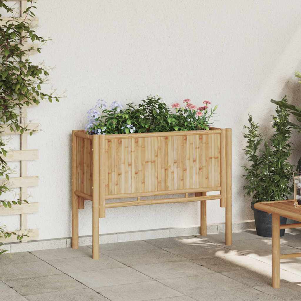 vidaXL Raised Bed Brown 90 x 35 x 70 cm Bamboo 1