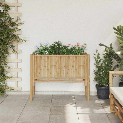 vidaXL Raised Bed Brown 90 x 35 x 70 cm Bamboo 4