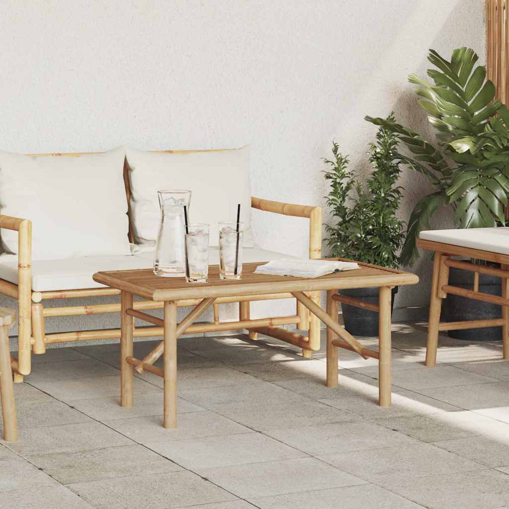 vidaXL Coffee Table Brown 90 x 50 x 43 cm Bamboo 1