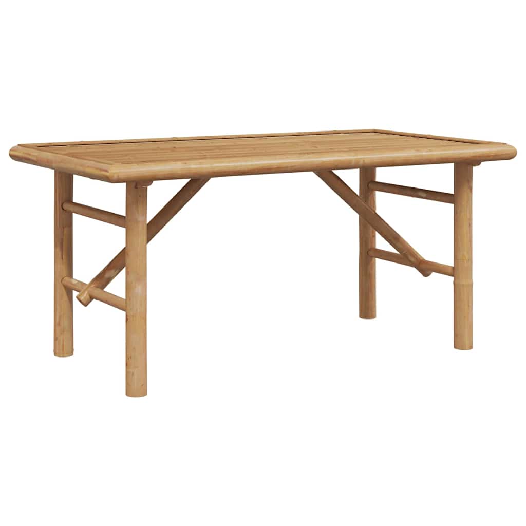 vidaXL Coffee Table Brown 90 x 50 x 43 cm Bamboo 2