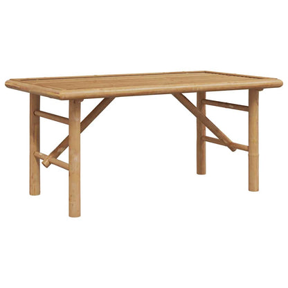 vidaXL Coffee Table Brown 90 x 50 x 43 cm Bamboo 2