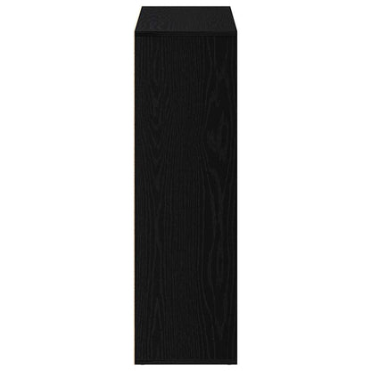 vidaXL Book Cabinet Black Oak 98x29x97.5 cm Engineered Wood 6