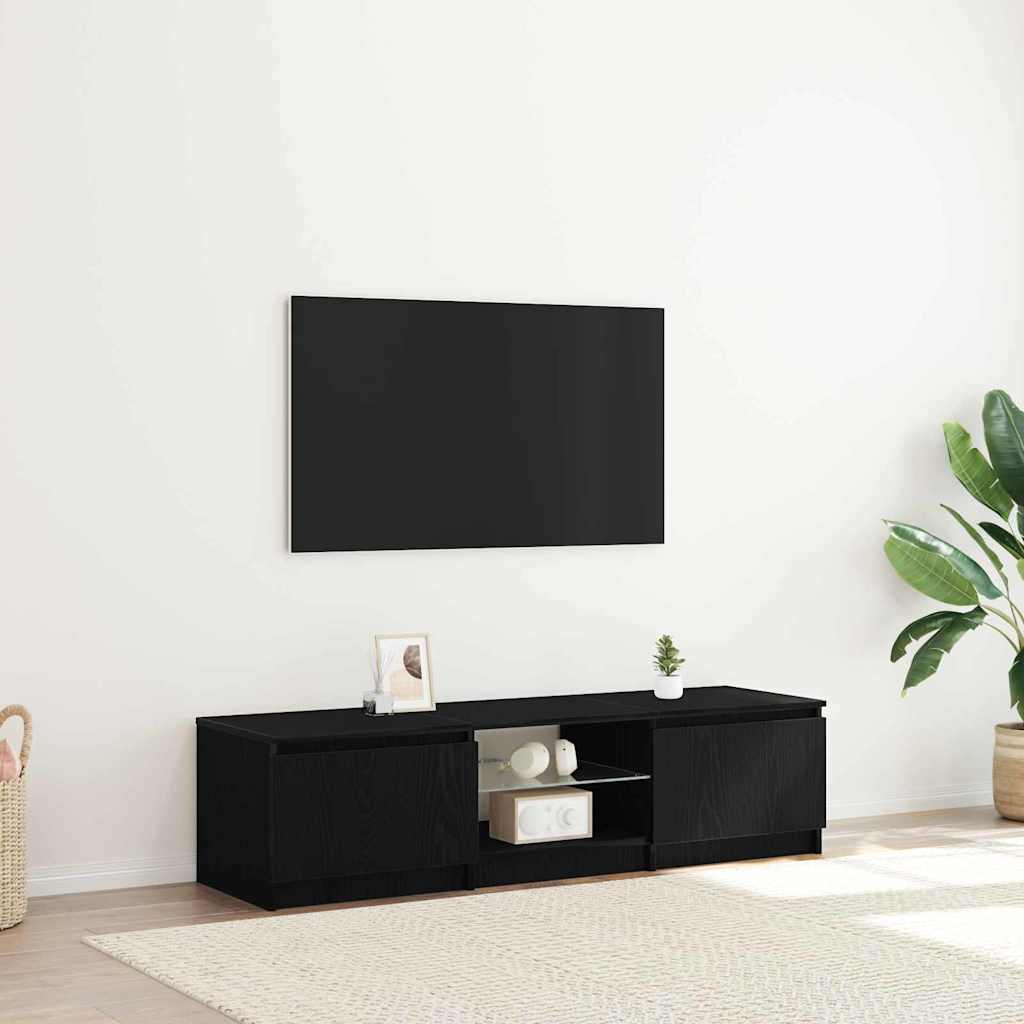 vidaXL TV Cabinet with LED Lights