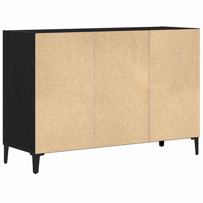 vidaXL Sideboard Black Oak 103.5 x 35 x 70 cm Engineered Wood 5