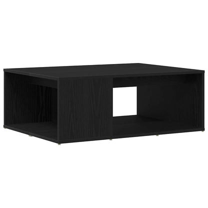 vidaXL Coffee Table Black Oak 90 x 67 x 33 cm Engineered Wood 5