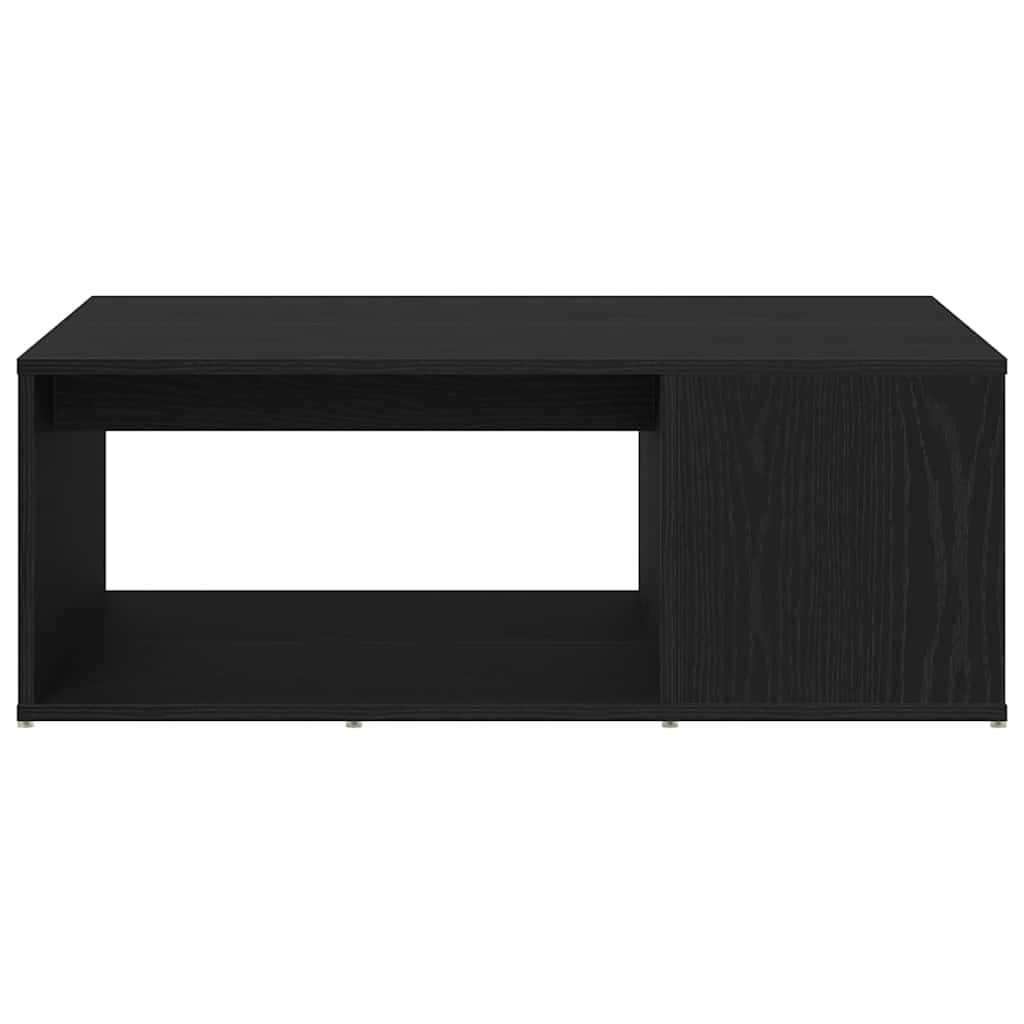 vidaXL Coffee Table Black Oak 90 x 67 x 33 cm Engineered Wood 6