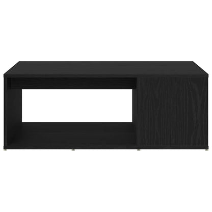 vidaXL Coffee Table Black Oak 90 x 67 x 33 cm Engineered Wood 6