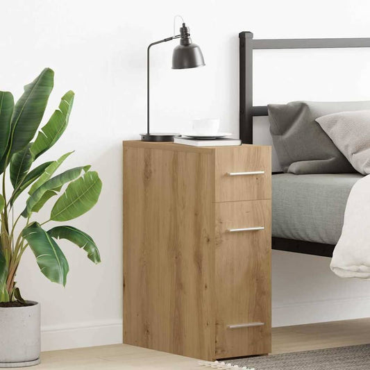 Apothecary Cabinet 20x45,5x60 cm Engineered Wood Artisan oak