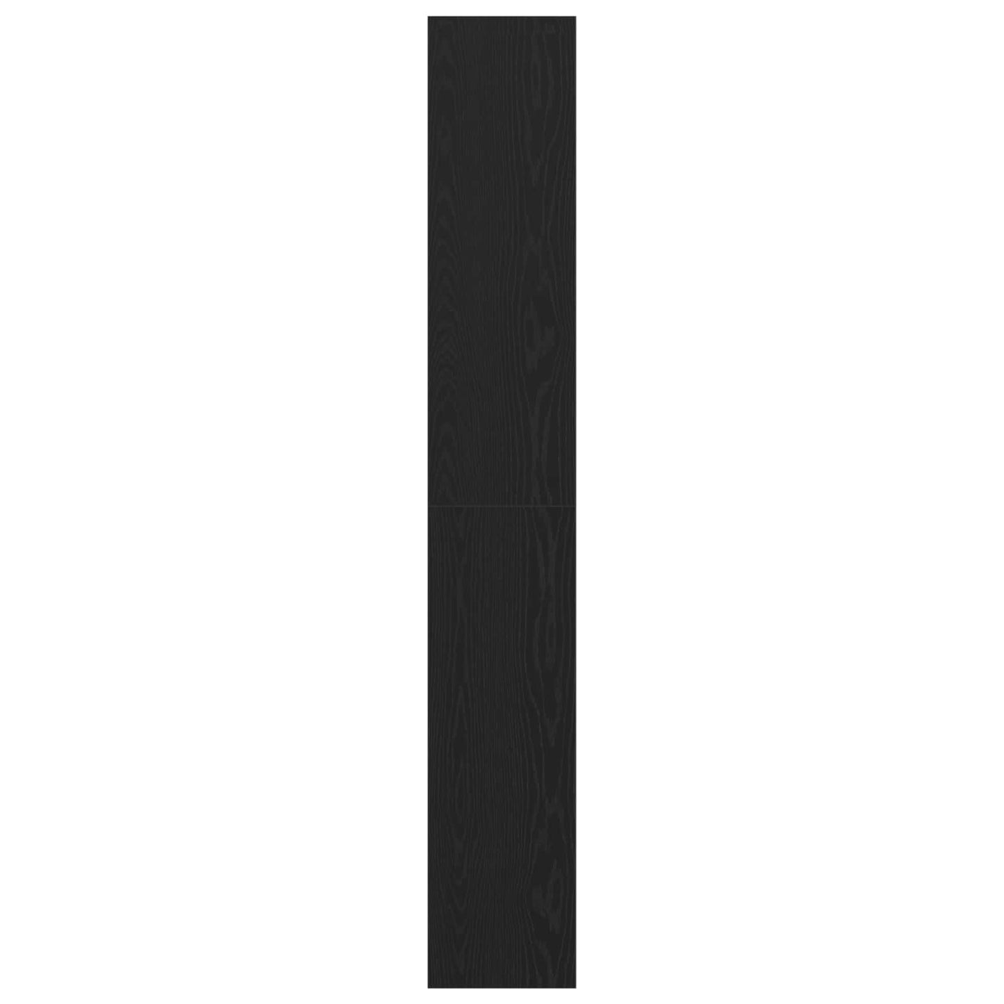 vidaXL Book Cabinet 6-Tier 40 x 30 x 198 cm Engineered Wood Black Oak 6