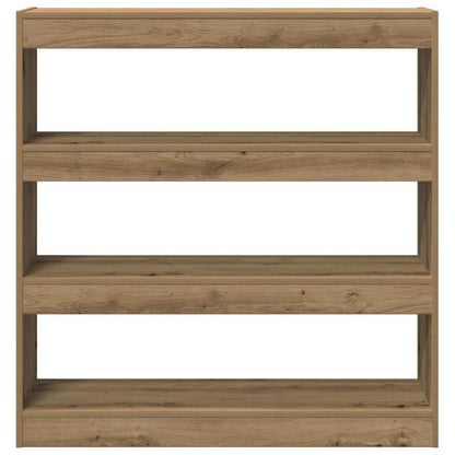 vidaXL Book Cabinet 3-Tier 100 x 30 x 103 cm Engineered Wood 5