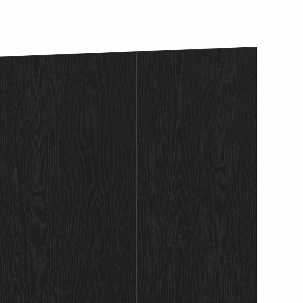 vidaXL Bed Headboard Black Oak Engineered Wood 6