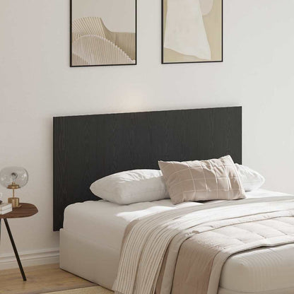 vidaXL Bed Headboard Black Oak Engineered Wood 1