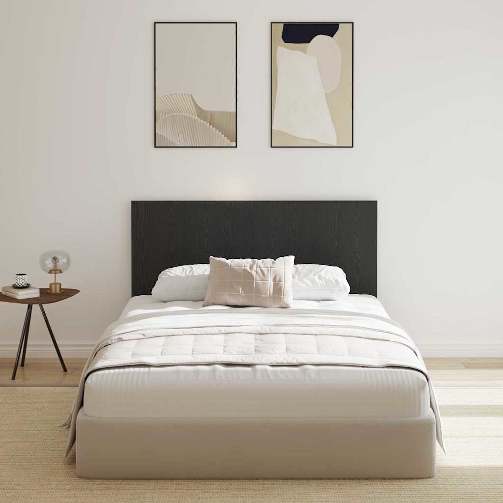 vidaXL Bed Headboard Black Oak Engineered Wood 3