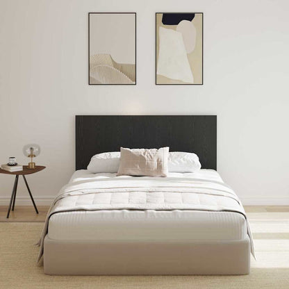 vidaXL Bed Headboard Black Oak Engineered Wood 3