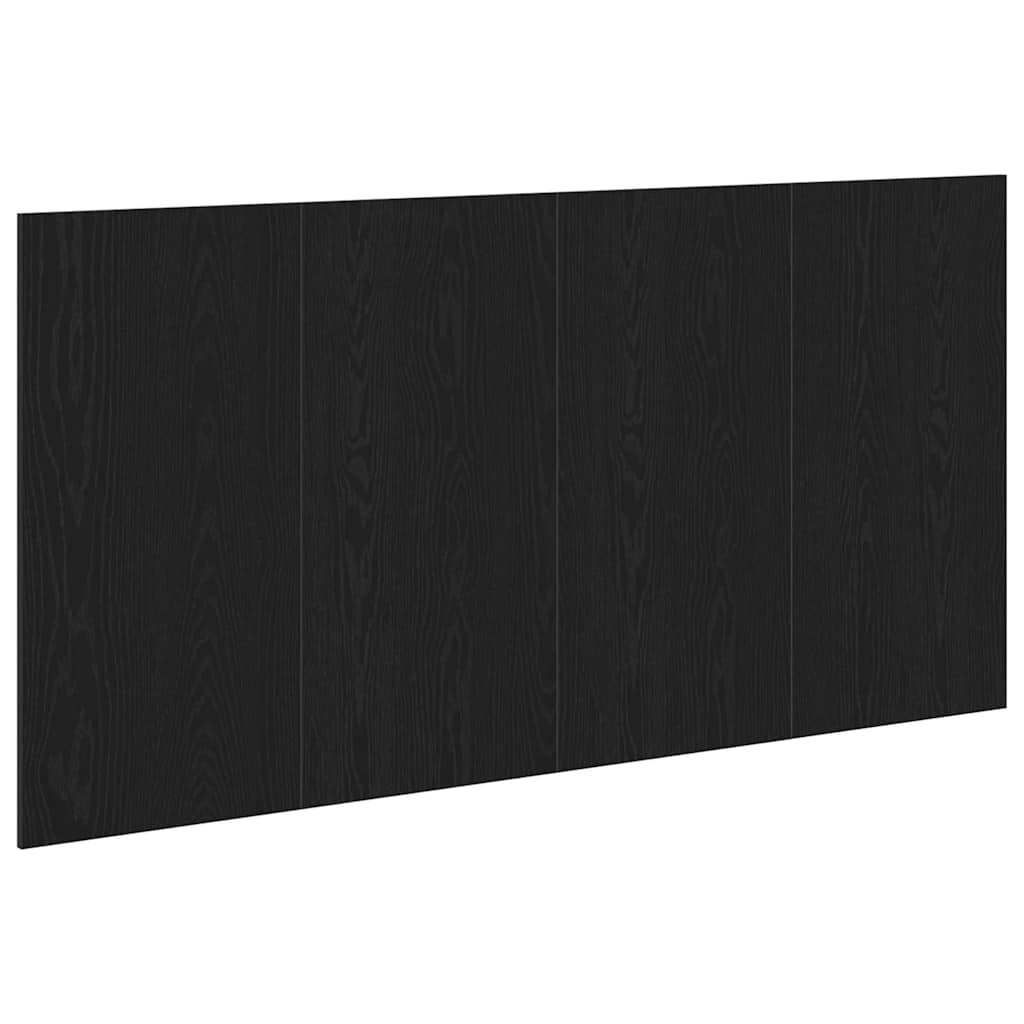 vidaXL Bed Headboard Black Oak Engineered Wood 2