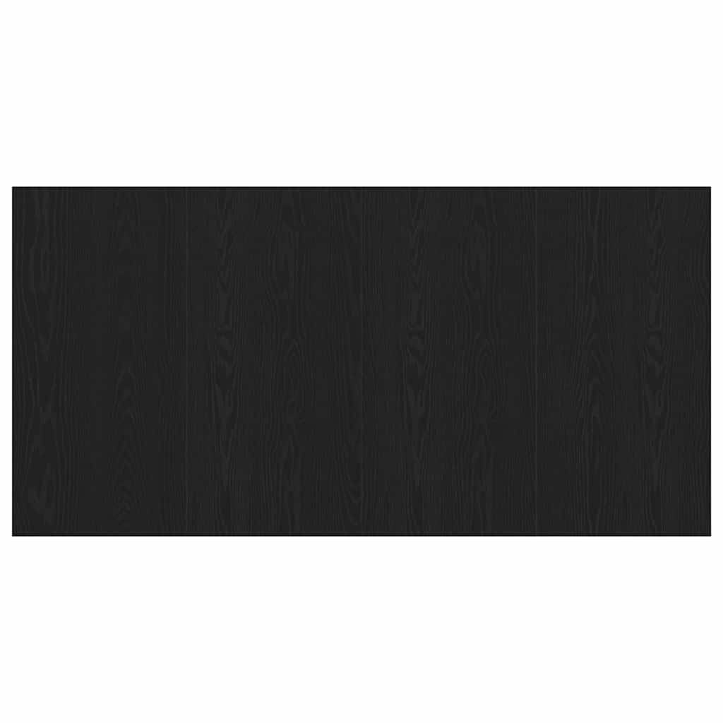 vidaXL Bed Headboard Black Oak Engineered Wood 5