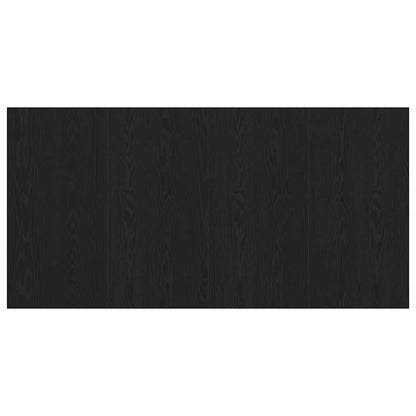 vidaXL Bed Headboard Black Oak Engineered Wood 5
