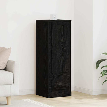 vidaXL Highboard Black Oak 36 x 35.5 x 103.5 cm Engineered Wood 1
