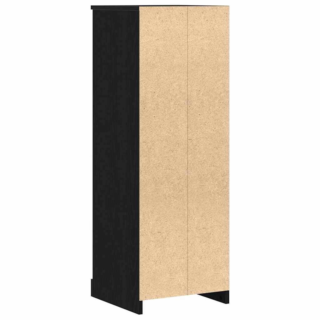 vidaXL Highboard Black Oak 36 x 35.5 x 103.5 cm Engineered Wood 6