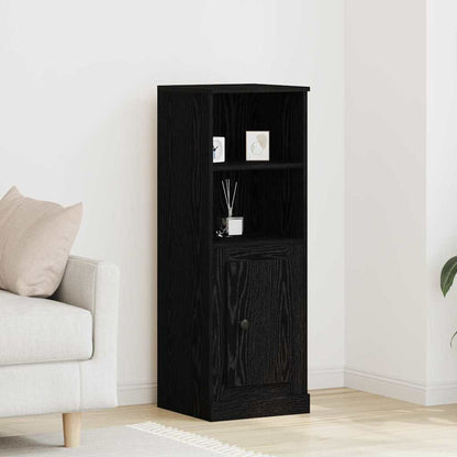 vidaXL Highboard Black Oak 36 x 35.5 x 103.5 cm Engineered Wood 1