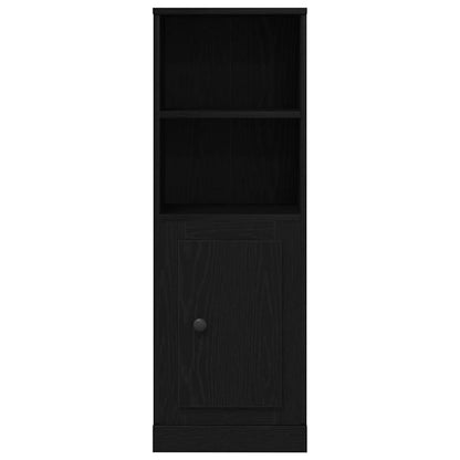 vidaXL Highboard Black Oak 36 x 35.5 x 103.5 cm Engineered Wood 6