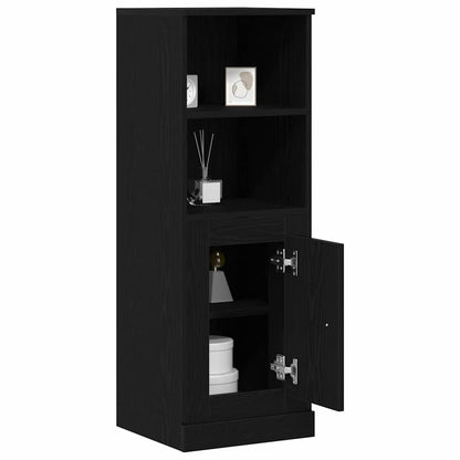 vidaXL Highboard Black Oak 36 x 35.5 x 103.5 cm Engineered Wood 3