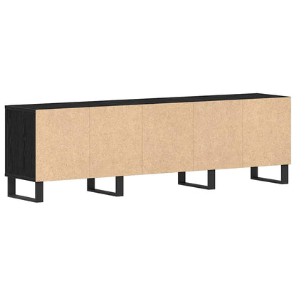 TV Cabinet 150x30x44,5 cm Engineered Wood Black oak