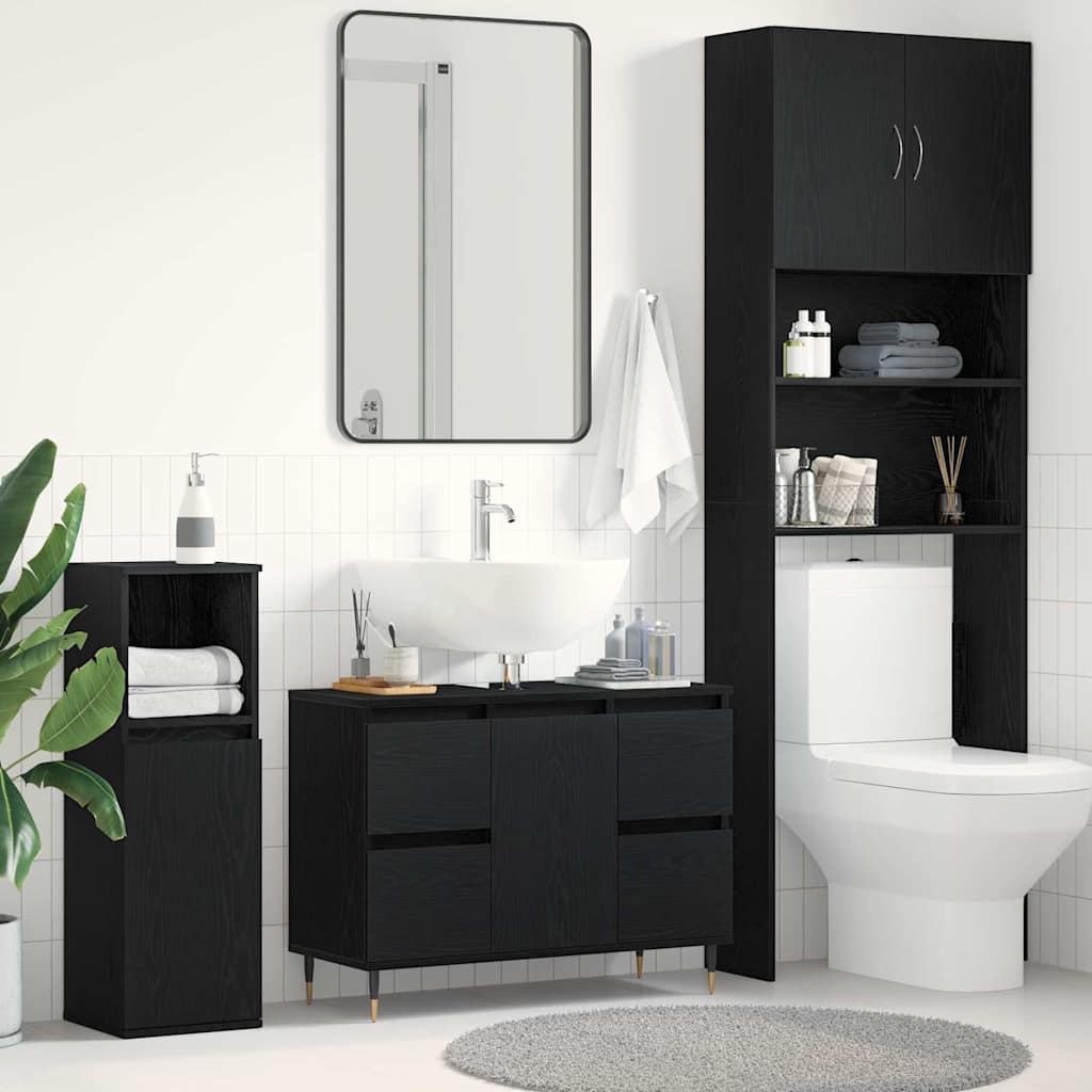 vidaXL Bathroom Cabinet 80x33x60 cm Engineered Wood