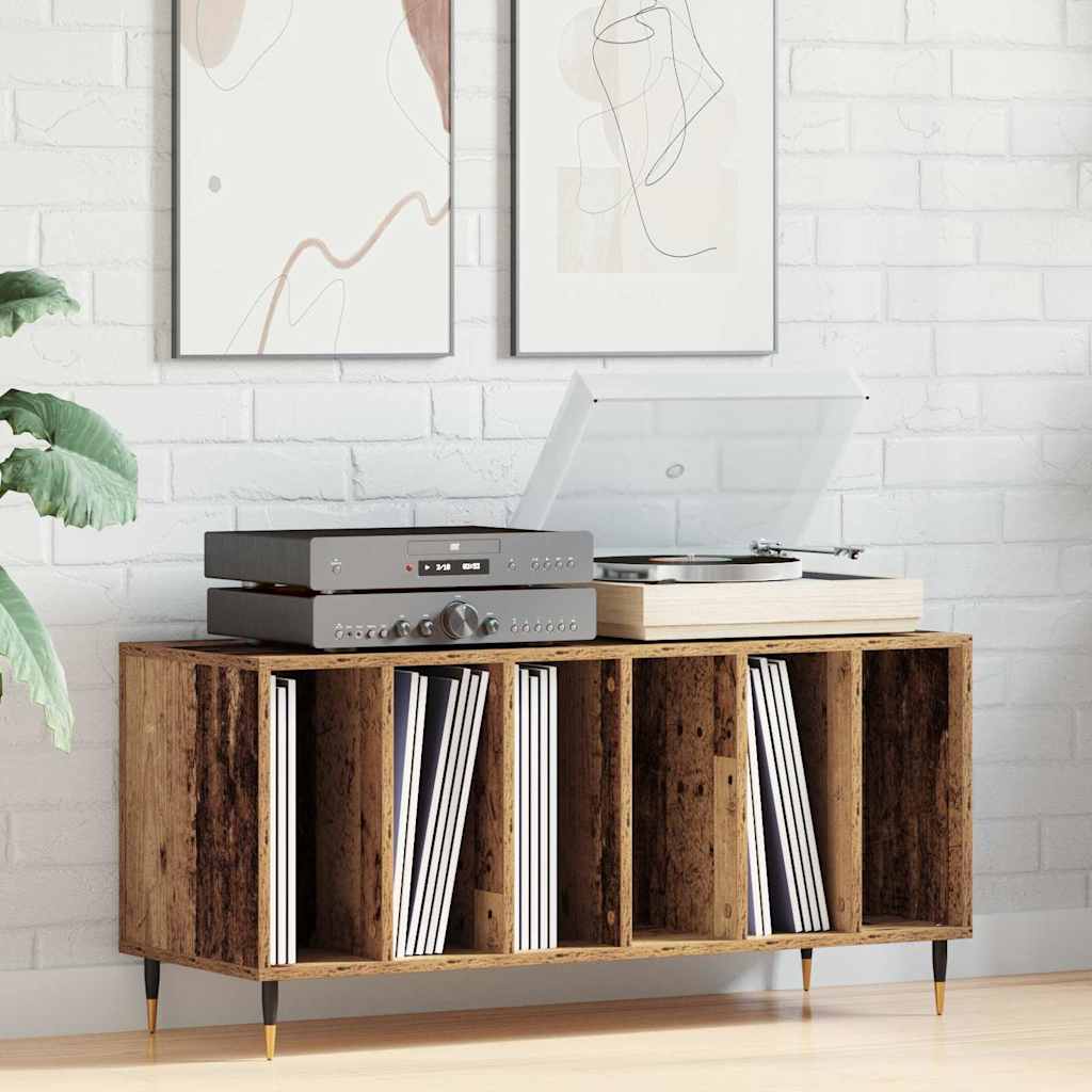 vidaXL Record Cabinet 100x38x48 cm Engineered Wood