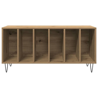 vidaXL Record Cabinet Artisan oak 100 x 38 x 48 cm Engineered Wood 5