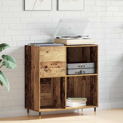 vidaXL Record Cabinet 84.5x38x89 cm Engineered Wood