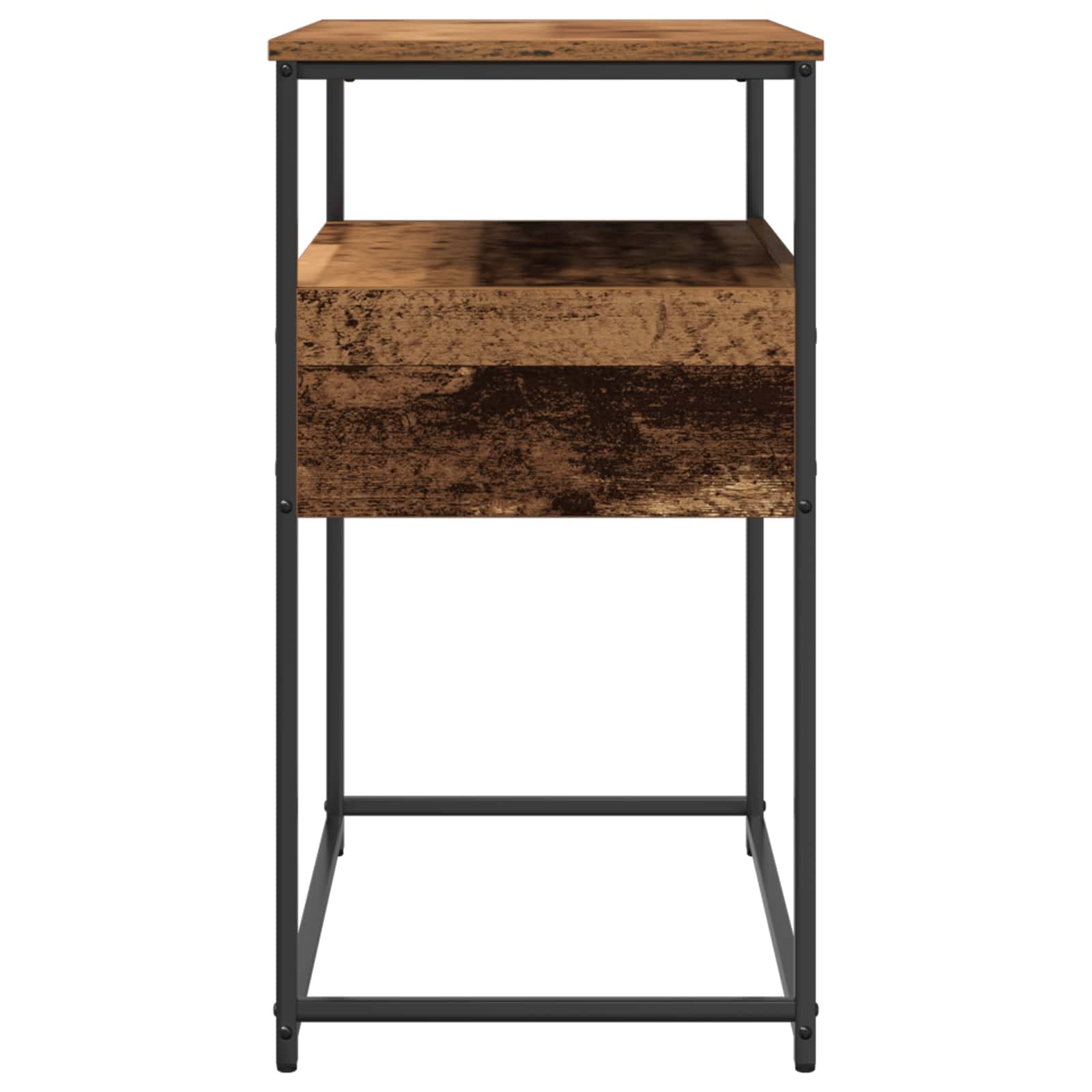 vidaXL Console Table Old Wood 75 x 40 x 75 cm Engineered Wood 4